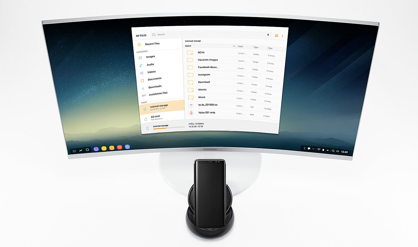 Док-станция Samsung Dex Station EE-MG950BBRGRU Black - купить по ...